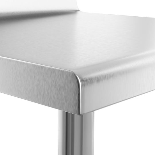 Royal Catering Ανοξείδωτο Τραπέζι Μ60xΒ60xΥ98cm