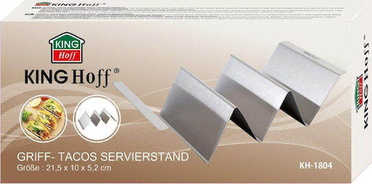 KING Hoff Buffet Display Stand Metallic 21.5cm 1pcs