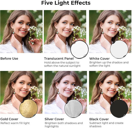 K&F Concept KF18.0004 Foldable Photography Reflector 60cm
