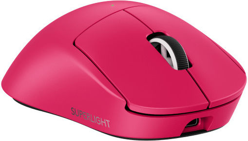Logitech G Pro X Superlight 2 Dex Ασύρματο Ποντίκι Ροζ