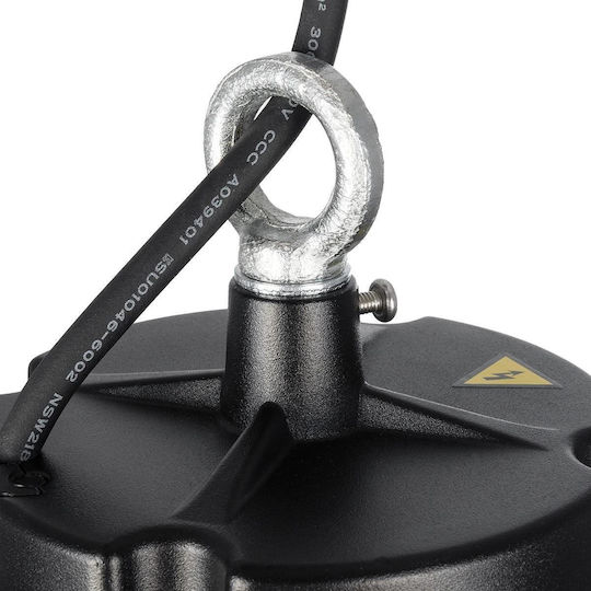 GloboStar Commercial Bell Light 100W Cool White 15000lm with Built-in LED Black Ø26.5xH15cm