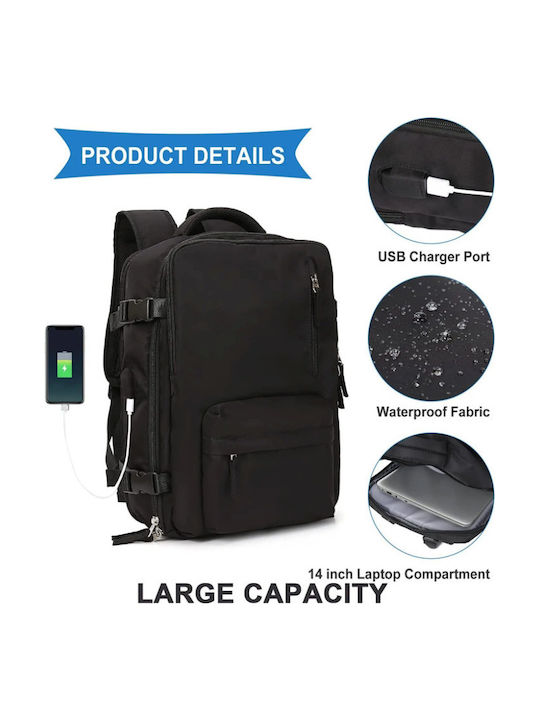 R&J Backpack Αδιάβροχο 32lt Μωβ