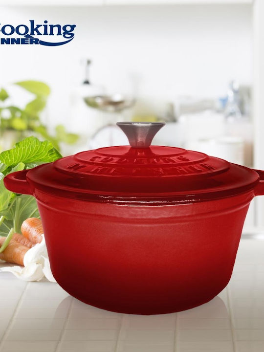 Heinner Deep Pot made of Cast Iron 2.9lt / 22cm