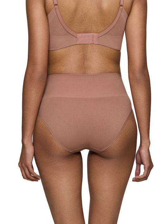 Triumph Soft High-waisted Women's Slip Coffee