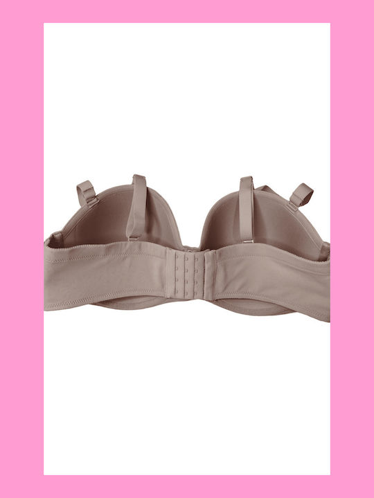 Chantelle Sticker Sticker Bra with Light Padding Underwire Beige