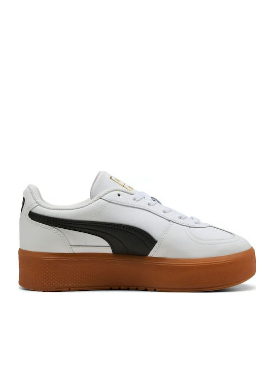 Palermo Elevata Flatforms Sneakers White / Gum