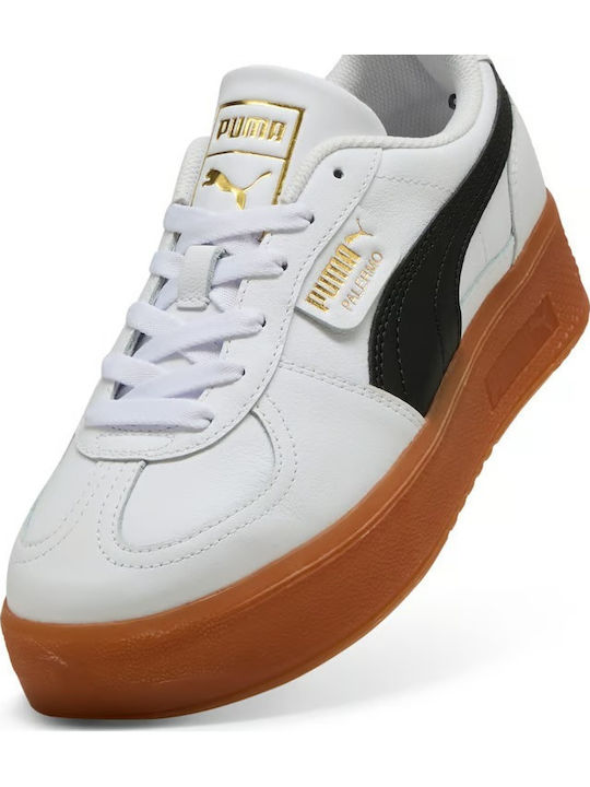Palermo Elevata Flatforms Sneakers White / Gum