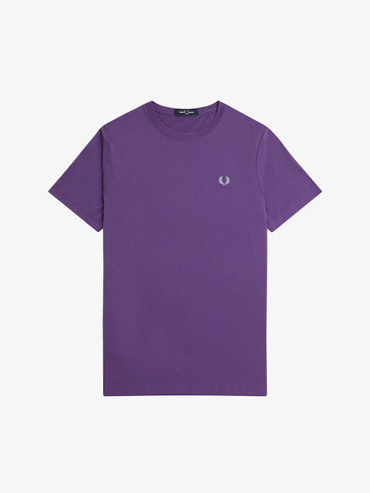 Fred Perry T-Shirt Amethyst, Silver Blue