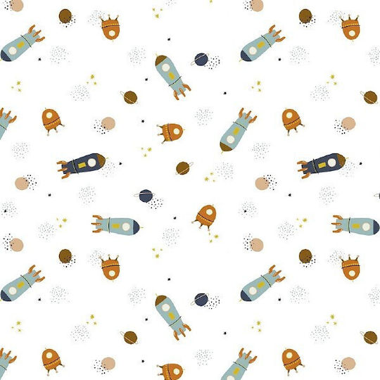 Little Space Βρεφική Κάπα-Μπουρνούζι με Κουκούλα 80x80εκ.