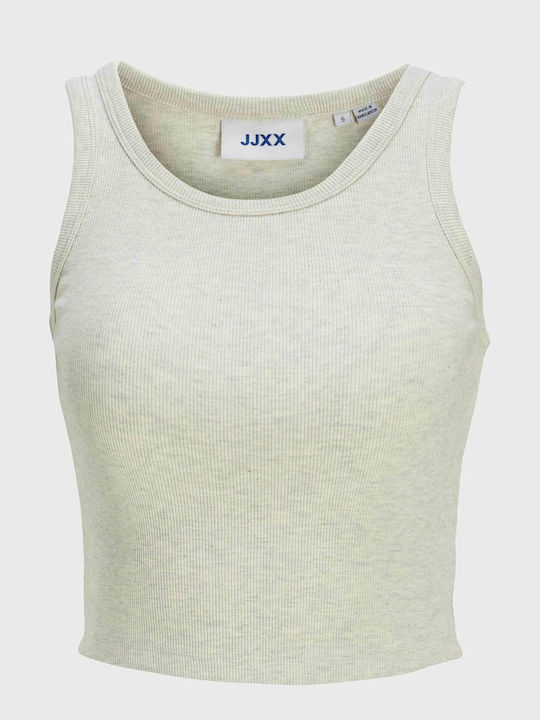 Women's Cotton Sleeveless Ecru Blouse