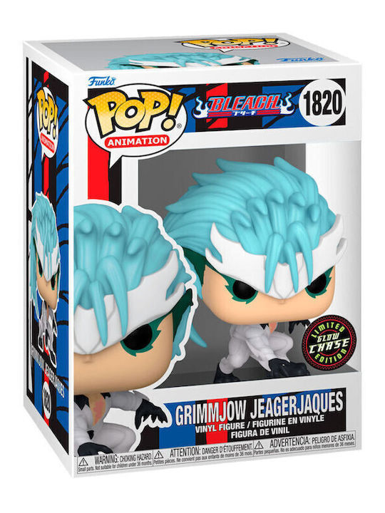 Funko Pop! Animation: Grimmjow Jeagerjaques Bobble-Head & Glows in the Dark Chase