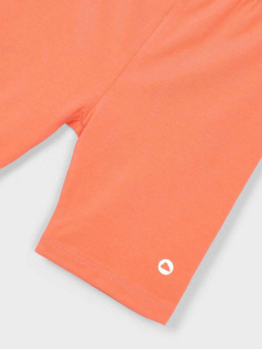 Mayoral Kids Short Cycling Legging Orange