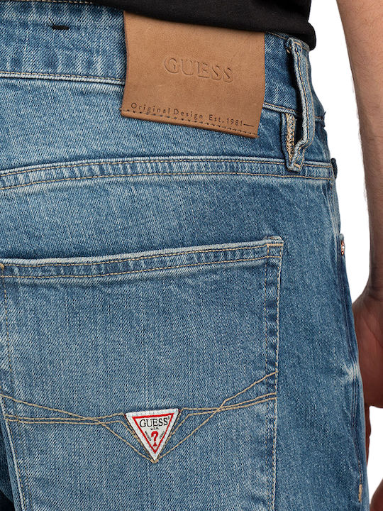 Herren Jeanshose Slim Verjüngt Fit Blau