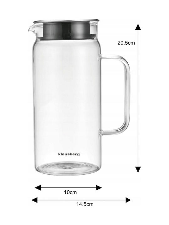 Klausberg Glass Jug 1000ml