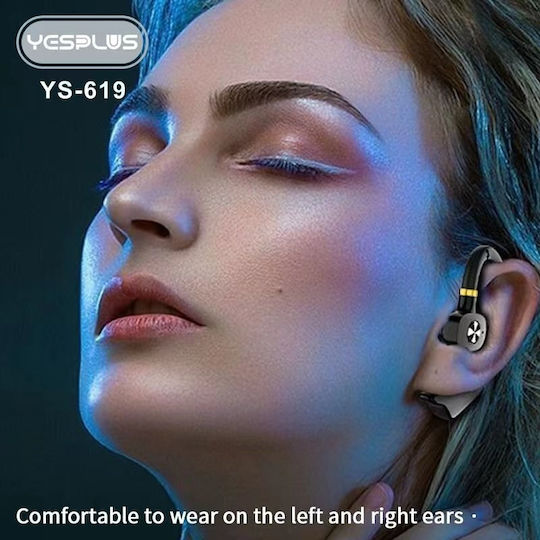 Yesplus YS-619 In-ear Bluetooth Handsfree Ακουστικό Μαύρο