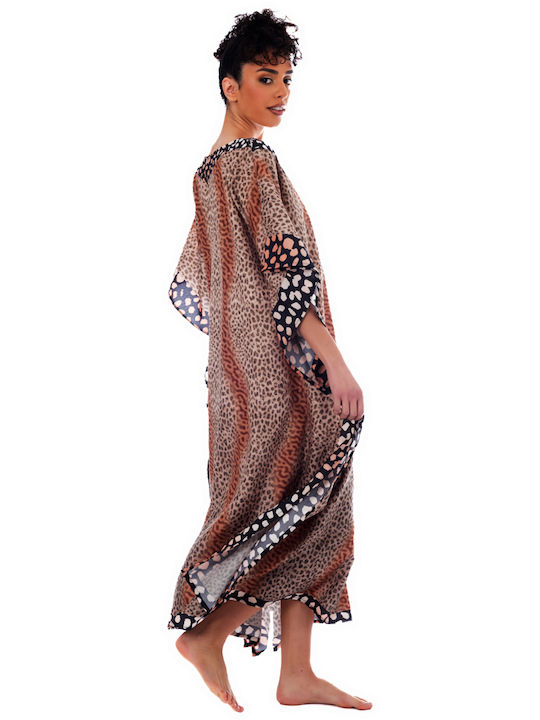 Indischer Kaftan Ar197-a Solo Me Damen Einheitsgröße 100cm x 120cm