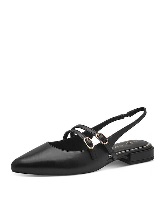 Pumps mit Riemchen Schwarz