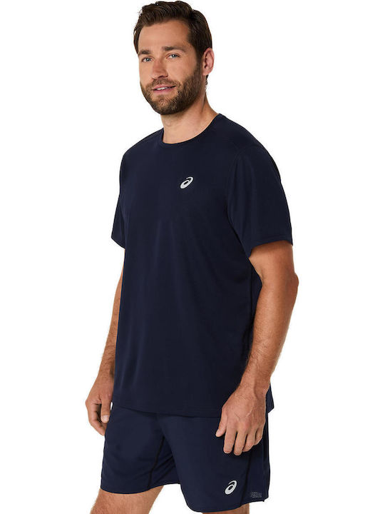 ASICS Core Αθλητικό T-shirt Navy Μπλε