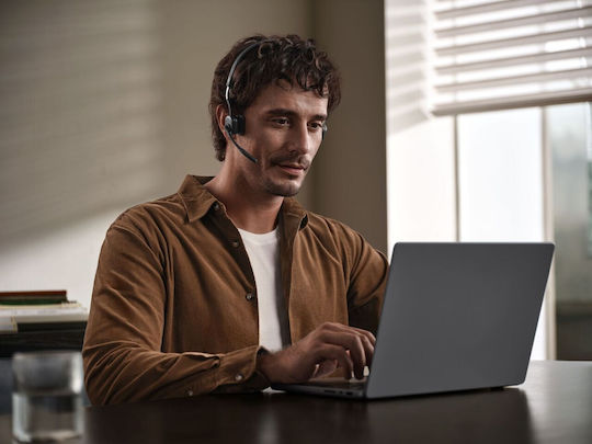 Shokz Openmeet UC Kabelloses Bluetooth-Knochenleitungs-Videokonferenz-Headset USB-A Adapter