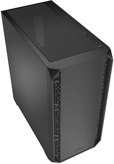 Sharkoon AK2 Midi Tower Computer Case Black
