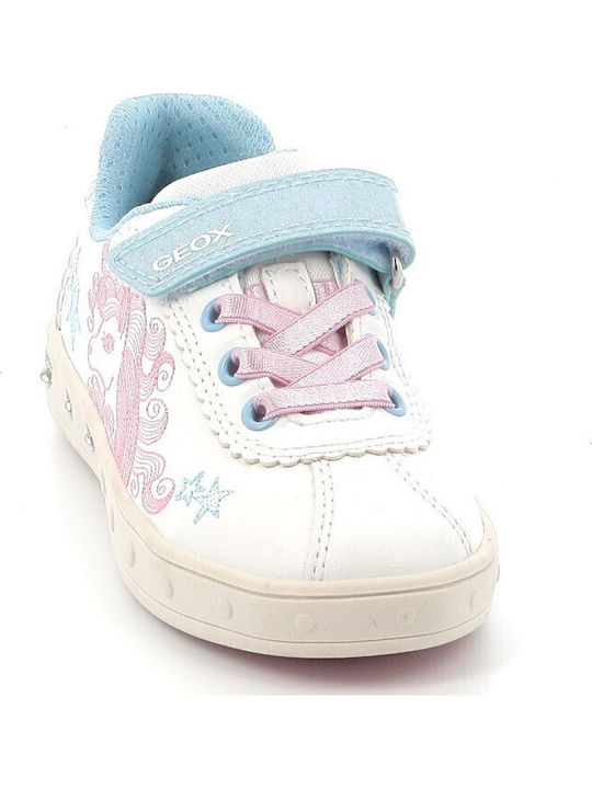 J SKYLIN Adidași Copii Anatomici Cu Închidere Hoop & Loop Și Cu Luminite Albi