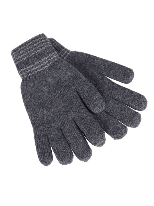 Men's Woolen Gloves Gray