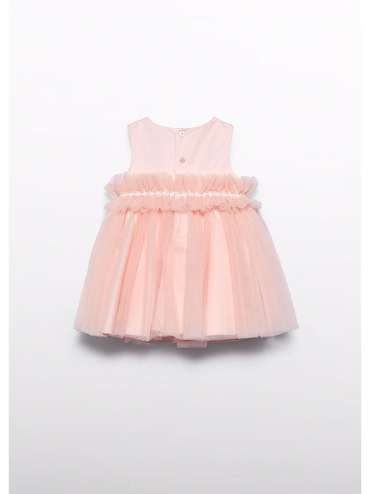 Abel & Lula Children's Dress Tulle Pink