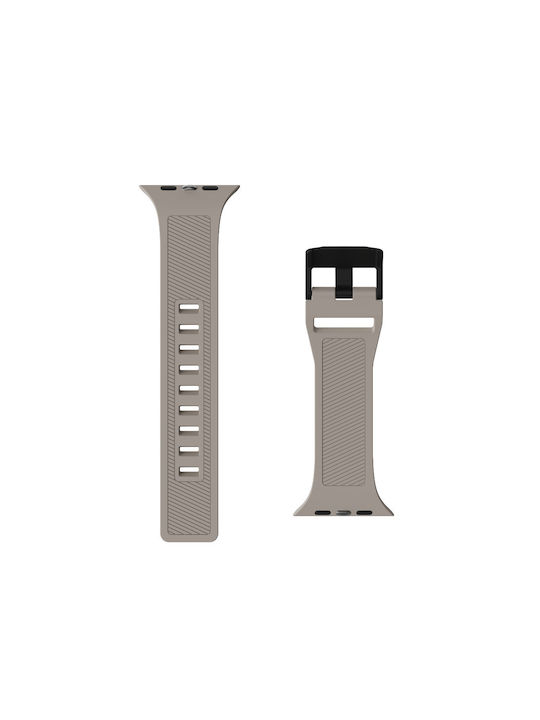 UAG Λουράκι Σιλικόνης Μπεζ (Apple Watch Series 49mm, 46mm, 45mm, 44mm, 42mm)