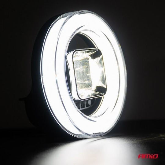 Amio Προβολεας Εργασιας Στρογγυλος Led 45w 9-36v 8.000lm 6.500k Awl58 Amio 1 Τεμ 04199/am