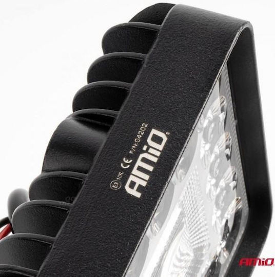 Amio Προβολεας Εργασιας Τετραγωνος Led 96w 9-36v 8.000lm 6.500k Awl61 Amio 1 Τεμ 04202/am