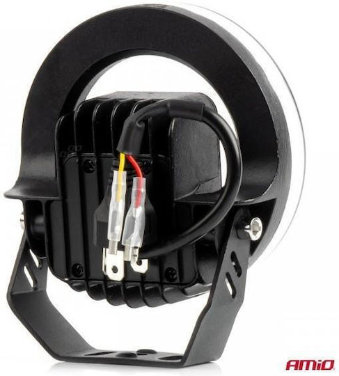 Amio Προβολεας Εργασιας Στρογγυλος Led 45w 9-36v 8.000lm 6.500k Awl58 Amio 1 Τεμ 04199/am