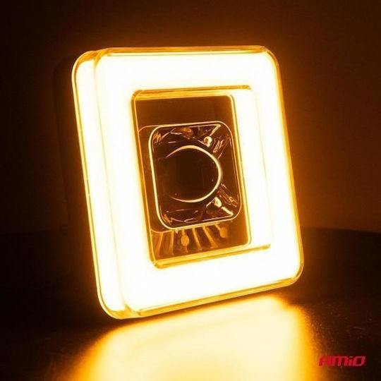 Amio Square LED Work Light 45w 9-36v 8,000lm 6,500k Awl57 Amio 1 Piece 04198/am