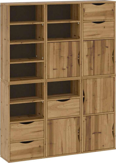 Μπουφές από Μασίφ Ξύλο με Συρτάρια 40x24x79cm Μπουφές από Μασίφ Ξύλο με Συρτάρια 40x24x79cm