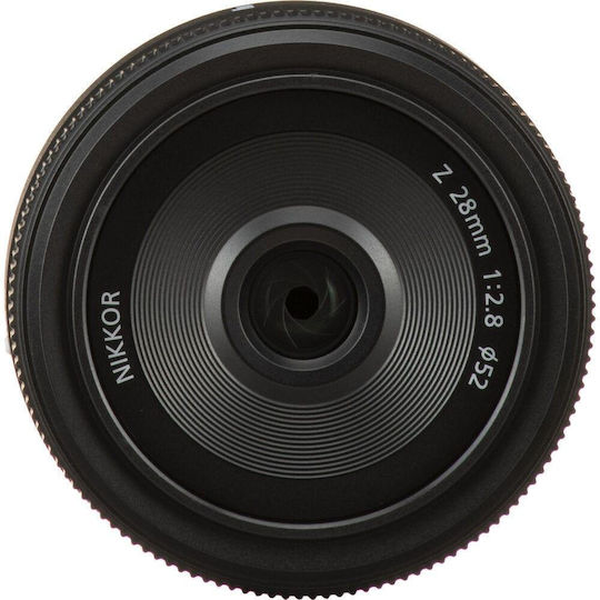 Nikon Full Frame Φωτογραφικός Φακός 28mm f/2.8 Σταθερός για Nikon Z Mount Μαύρος