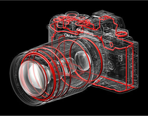 Olympus Crop Φωτογραφικός Φακός M.Zuiko ED 40-150mm f/4 PRO Telephoto για Micro Four Thirds (MFT) Mount Μαύρος