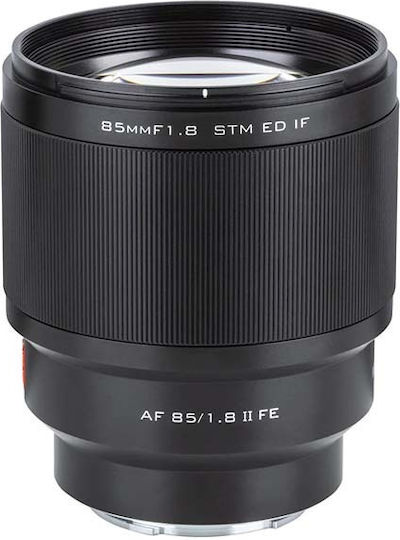 Viltrox Full Frame Φωτογραφικός Φακός AF 85mm f/1.8 FE II Telephoto για Sony E Mount Μαύρος