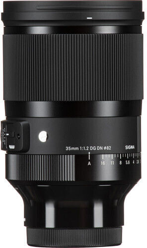 Sigma Full Frame Φωτογραφικός Φακός 35mm f/1.2 DG DN Art Wide Angle για Sony E Mount Μαύρος