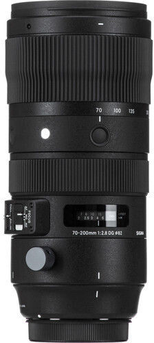 Sigma Full Frame Camera Lens 70-200mm f/2.8 DG OS HSM Sport Telephoto for Nikon F Mount Black