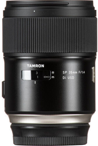 Tamron Full Frame Φωτογραφικός Φακός SP 35mm f/1.4 Di USD Wide Angle για Nikon F Mount Μαύρος