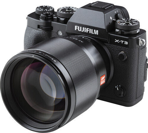 Viltrox Full Frame Camera Lens AF 85mm f/1.8 XF II Telephoto for Fujifilm X Mount Black