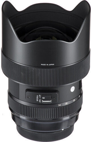 Sigma Full Frame Φωτογραφικός Φακός 14-24mm f/2.8 DG HSM Art Wide Angle Zoom για Nikon F Mount Μαύρος
