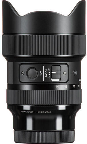 Sigma Cadru complet Obiectiv Foto 14-24mm f/2.8 DG DN Art Zoom cu unghi larg pentru Montura Leica L Black