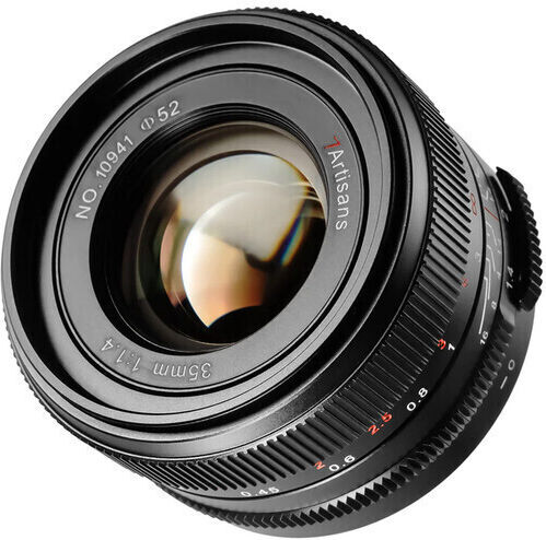 7artisans Full Frame Camera Lens Photoelectric 35mm f/1.4 Mark III for Sony E Mount Black