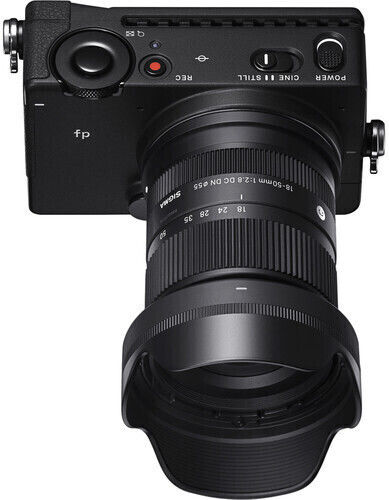 Sigma Crop Φωτογραφικός Φακός 18-50mm F/2.8 DC DN Standard Zoom για Leica L Mount Μαύρος