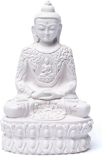 Amitabha Buddha Statue White Buddha 13cm Weight 450g