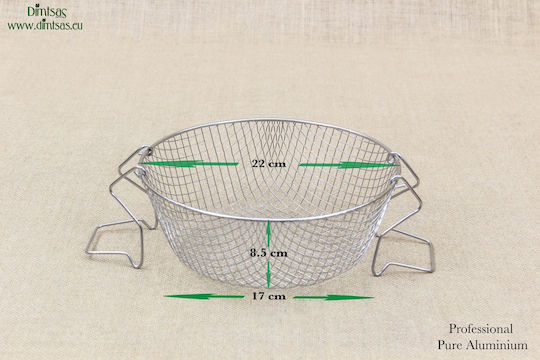 Frittierkorb Servierkorb mit Durchmesser 23cm 1Stück