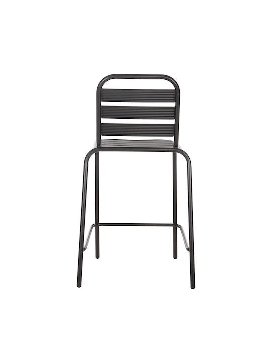 Stool Bar Metallic Laura Black