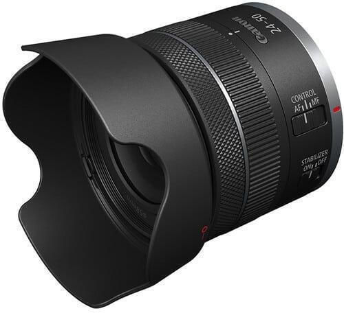 Canon Full Frame Φωτογραφικός Φακός RF 24-50mm f/4.5-6.3 IS STM Standard Zoom για Canon RF Mount Μαύρος