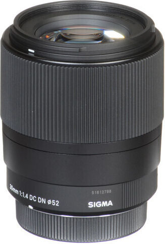 Sigma Crop Camera Lens 30mm f/1.4 DC DN Contemporary Fixed for Leica L Mount Black