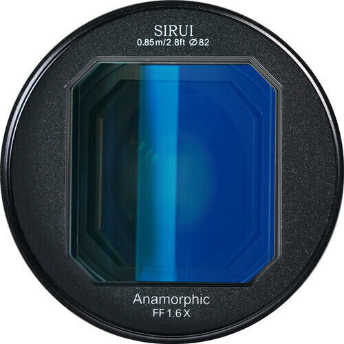 Sirui Full Frame Camera Lens 75mm T2.9 1.6x Anamorphic Standard Zoom for Leica L Mount Black